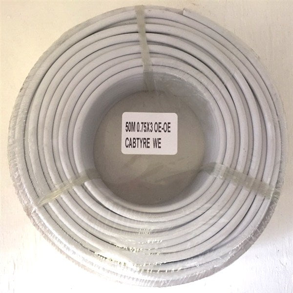 Wire C900Tyre Prepack White 0.75Mm X 3 X 50Met