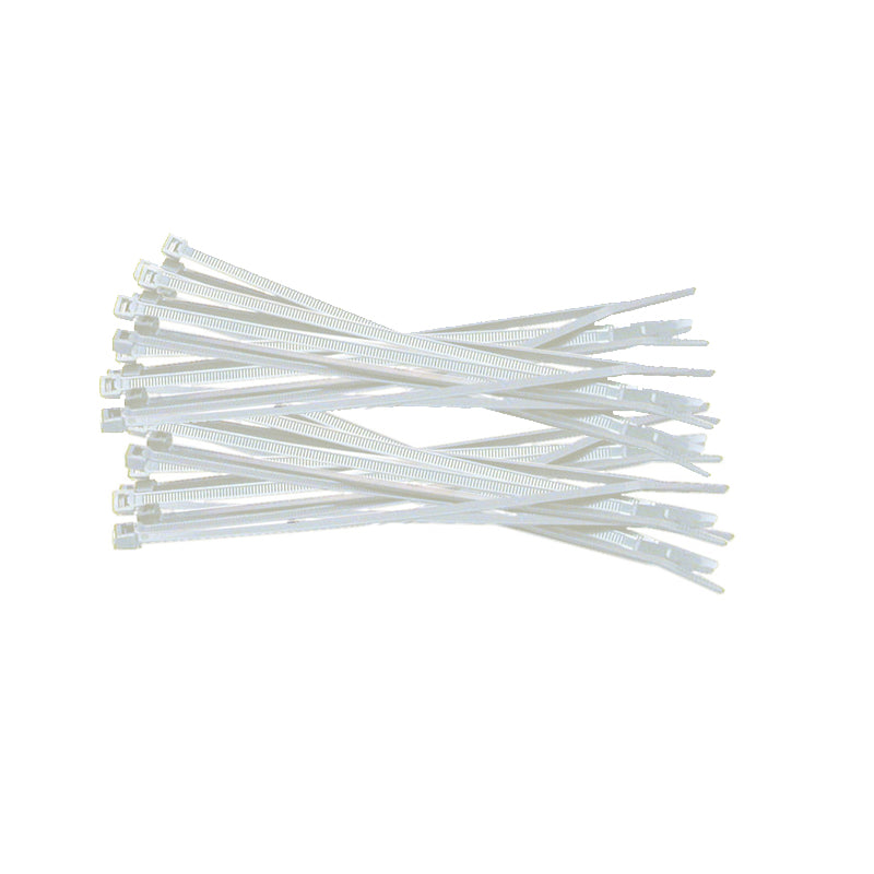 Cable Ties White 392Mm*4.7Mm Pack 100 T50L
