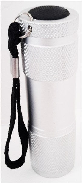 Torch Small Silver 9Led 38 Lumens 3901A Yd3709D