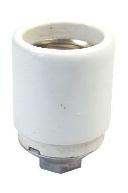 PORCELAIN LAMPHOLDER E40 UNSKIRTED