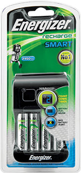 Energizer Smart Charger With 4X1500Mah Aa Batteries