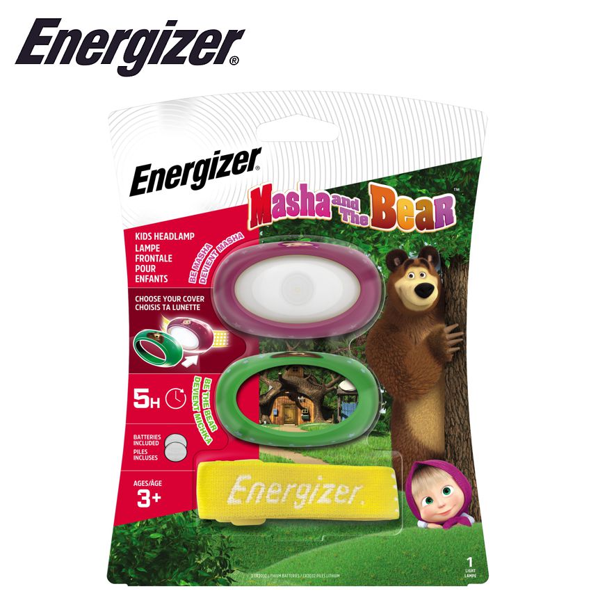 Energizer Masha & Bear Headlight 80Lum