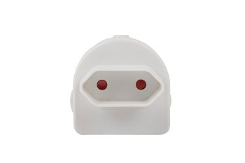 Adaptor Single Euro White E/Mate