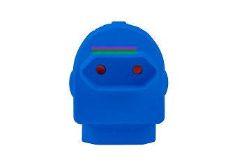 Adaptor Twin Euro Blue E/Mate