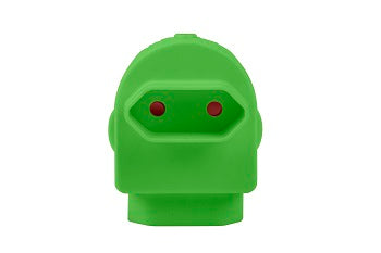 Adaptor Twin Euro Green E/Mate