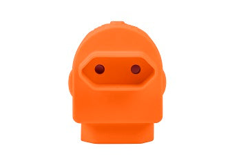 Adaptor Twin Euro Orange E/Mate
