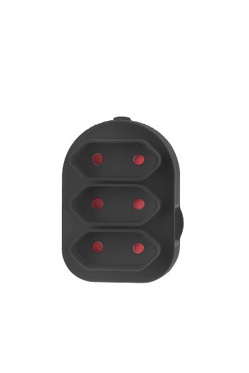 Adaptor Triple Euro Black E/Mate