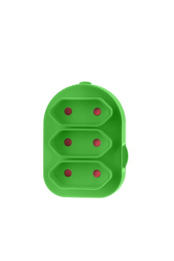 Adaptor Triple Euro Green E/Mate