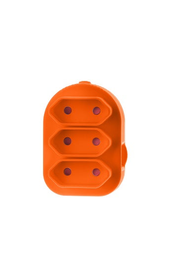 Adaptor Triple Euro Orange E/Mate