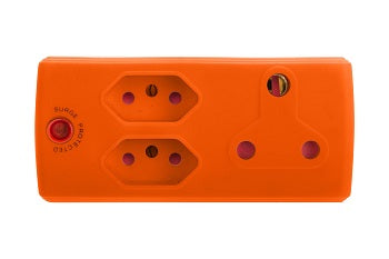 Adaptor 1X16A+2X5A Orange E/Mate