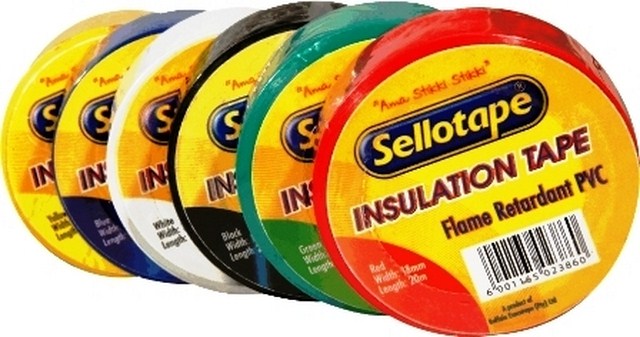 Tape Insulation F/Proof 18X20M Yellow