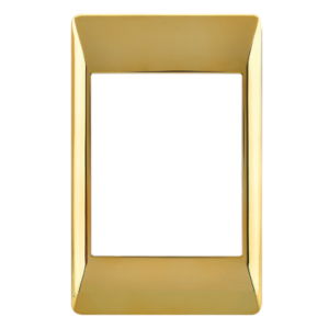 Brightstar ECP611 Polished Gold Electrical Cover - 2x4 Component