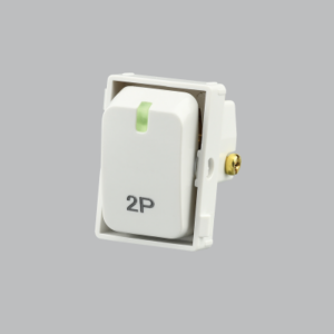 Brightstar ECP624 White Double Pole Isolator Switch Component