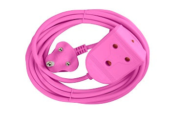Extension Lead 16A  5M Pink E/Mate