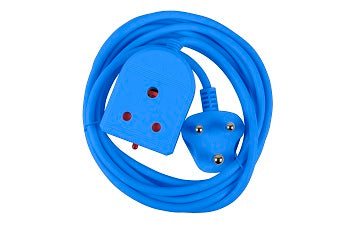 Extension Lead 10A  3M Blue E/Mate