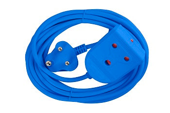 Extension Lead 10A  5M Blue E/Mate