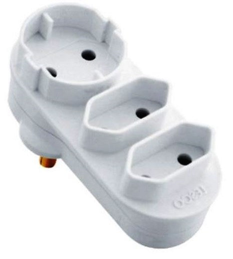 Electrical Mts Adaptor 2X5A 1Xshucko