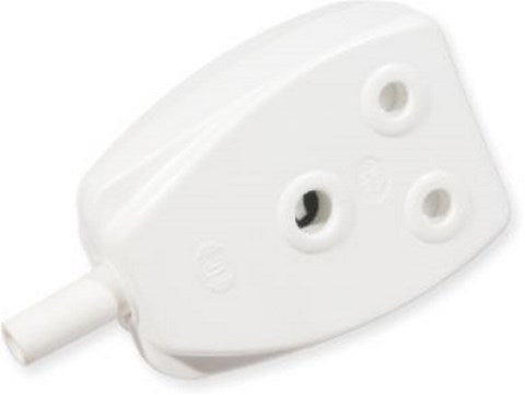 Electrical Mts Coupler Janus White Plastic L