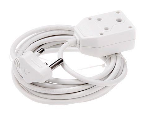 Electrical Mts Prepac Extension 5Mx1.5Mm Whit