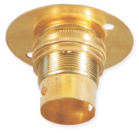 Electrical Mts Lamp Holder Brass Batton L
