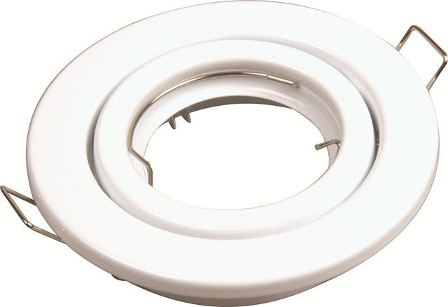 Electrical Mts Down Light Fitting Stl Tlt 12V 50W Wht