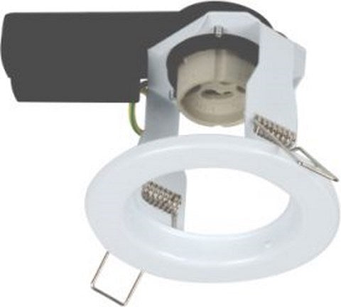 Electrical Mts Down Light Fitting Stl Str 220V White