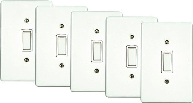 Electrical Mts Switch 1L Assembled Bulk Pk 5Pc