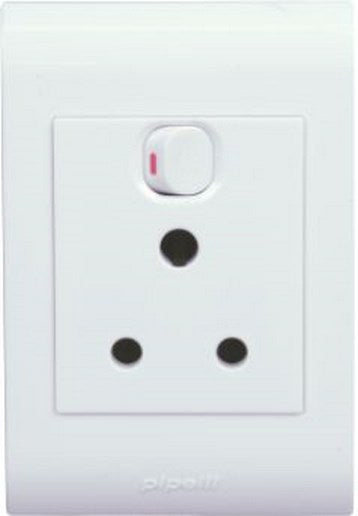 Electrical Mts Socket Single Vert 4X2
