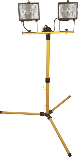 Electrical Mts Floodlight 2X500W With Tripod Stand