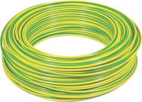 Electrical Mts Wire House 1.5Mm Grn/Yel 100M