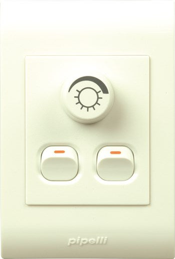 Electrical Mts Switch Dimmer Rotary 3 Lever 400W