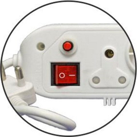 Electrical Mts Multiplug 4X16 3X5 1Xshk +Ol Sw