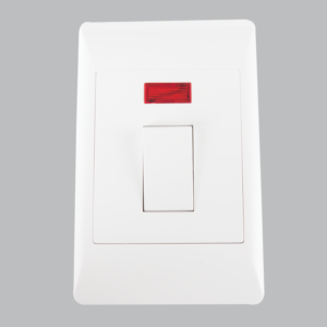 Brightstar EPL327 32A White Double Pole Isolator Switch (2x4)