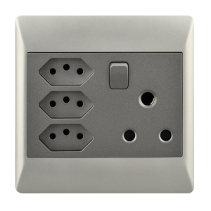 Brightstar EPL355 DUO 16 AMP Plug with 3 New RSA Sockets (4x4)