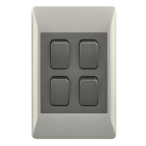 Brightstar ESW074/ESW074/2 Duo 4-Lever 1-Way & 2-Way Switch