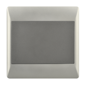 Brightstar ESW081 DUO 4x4 Blank Plate - Sleek and Modern Switch Cover