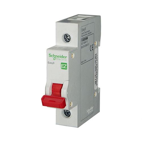 Schneider Electric Easy9 Isolator 63A 1 Pole 3Ka