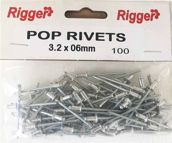 Rivet Pop Size: Fap3206Pec-Pkt 100