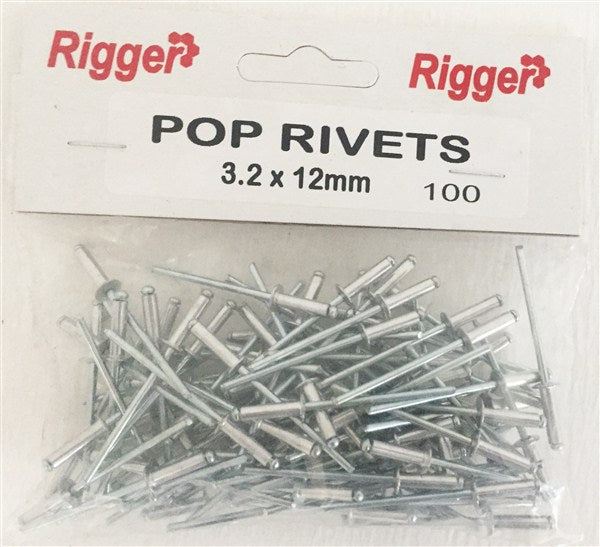 Rivet Pop Size: Fap3212Pec-Pkt 100