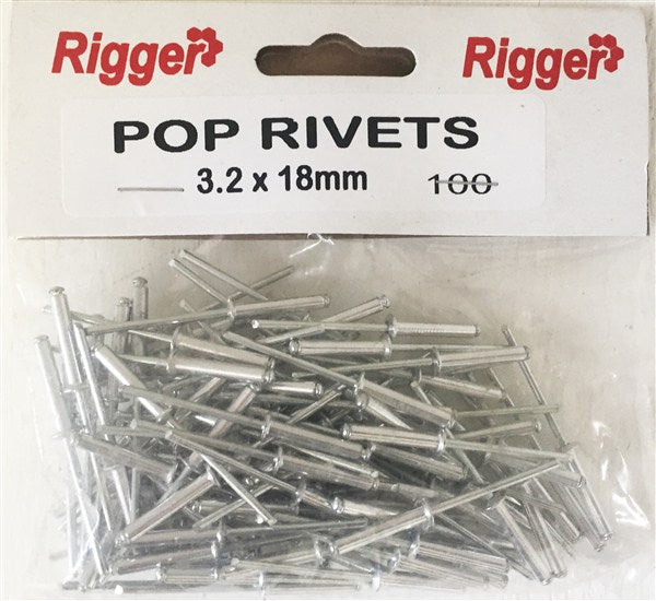 Rivet Pop Size: Fap3218Pec-Pkt 100