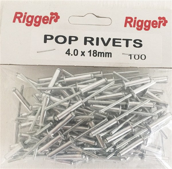 Rivet Pop Size: Fap4018Pec-Pkt 100