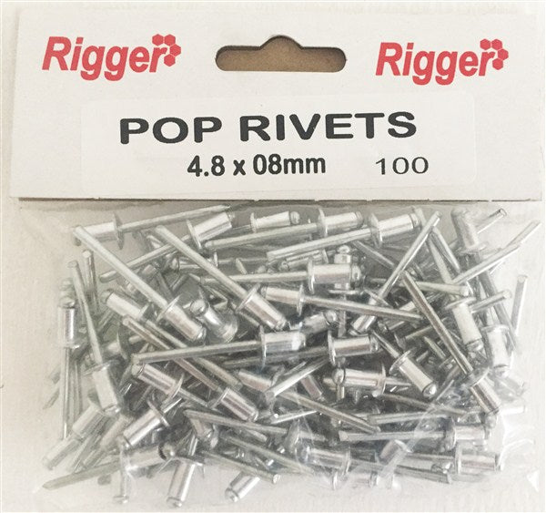 Rivet Pop Size: Fap4808Pec-Pkt 100