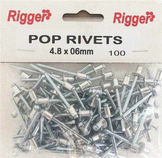 Rivet Pop Size: Fap4806Pec-Pkt 100