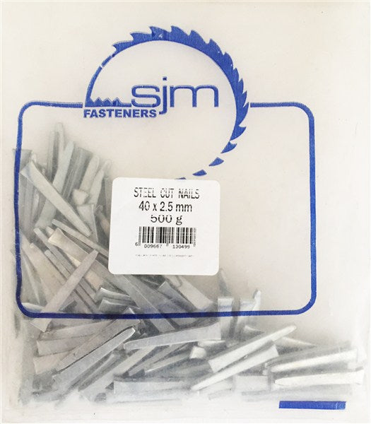 Nail Cut Steel 40Mm 500Gr Pack