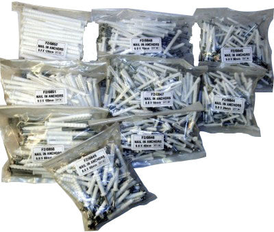 Nail In Anchors Bulk 8X100 Pack 50