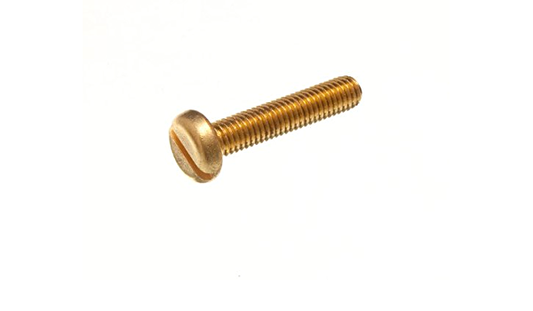 M5 x 30mm Brass Machine Screw (Hex Screw/Nut Type)