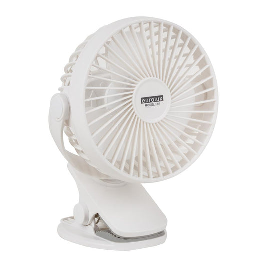 Portable Rechargeable Mini Clip-On Fan