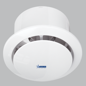 Brightstar High-Performance 6-Inch ABS Bathroom Extractor Fan (20W, 180m³/H)