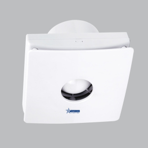 Brightstar 4" (100mm) ABS Bathroom Extractor Fan with 15W Motor and 100m³/h Air Delivery