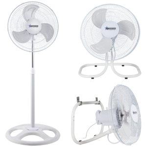 Brightstar FAN014/3 IN ONE Versatile 3-in-1 Floor, Table, and Wall Fan